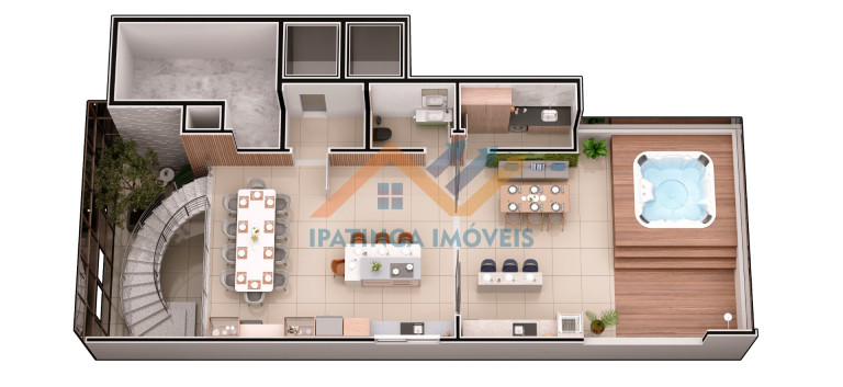 Imagem Cobertura com 3 Quartos à Venda, 300 m² em Cidade Nobre - Ipatinga Imagem Cobertura com 3 Quartos à Venda, 300 m² em Cidade Nobre - Ipatinga