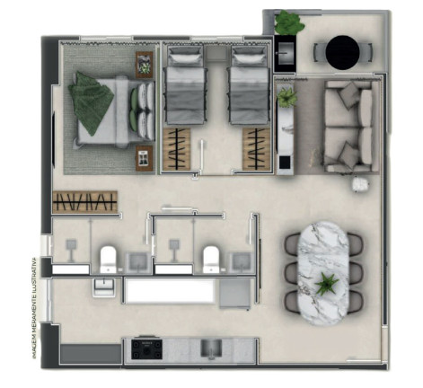 Imagem Apartamento com 3 Quartos à Venda, 102 m² em Tambauzinho - João Pessoa Imagem Apartamento com 3 Quartos à Venda, 102 m² em Tambauzinho - João Pessoa