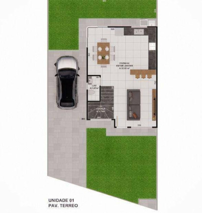 Imagem Sobrado com 3 Quartos à Venda, 133 m² em Capão Raso - Curitiba