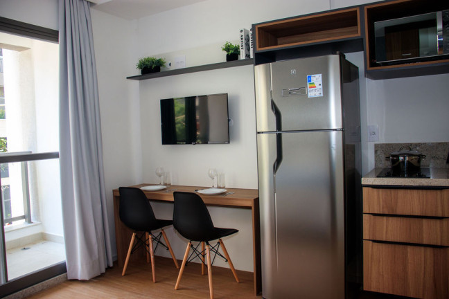 Imagem Imóvel com 1 Quarto à Venda, 29 m² em Brooklin Paulista - São Paulo Imagem Imóvel com 1 Quarto à Venda, 29 m² em Brooklin Paulista - São Paulo