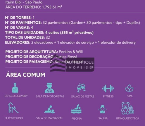 Imagem Apartamento com 4 Quartos à Venda, 355 m² em Itaim Bibi - São Paulo Imagem Apartamento com 4 Quartos à Venda, 355 m² em Itaim Bibi - São Paulo