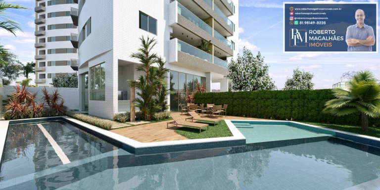Imagem Apartamento com 4 Quartos à Venda, 134 m² em Poço - Recife