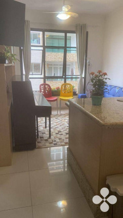 Imagem Imóvel com 1 Quarto à Venda, 39 m² em Itararé - São Vicente Imagem Imóvel com 1 Quarto à Venda, 39 m² em Itararé - São Vicente