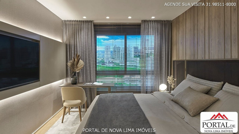 Imagem Apartamento com 4 Quartos à Venda, 199 m² em Vila Da Serra - Nova Lima
