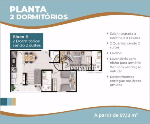 Imagem Apartamento com 2 Quartos à Venda, 57 m² em Jardim Santa Cruz - Indaiatuba Imagem Apartamento com 2 Quartos à Venda, 57 m² em Jardim Santa Cruz - Indaiatuba