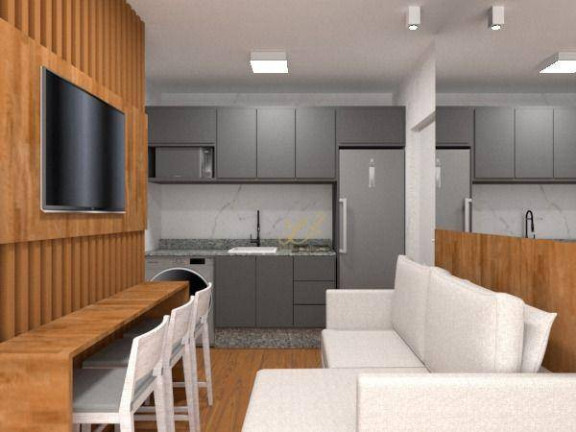 Imagem Apartamento com 1 Quarto à Venda, 27 m² em Portão - Curitiba Imagem Apartamento com 1 Quarto à Venda, 27 m² em Portão - Curitiba