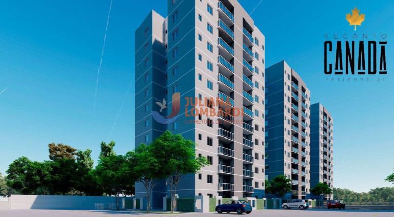 Apartamento com 2 Quartos à Venda, 62 m² em Canadá - Cascavel