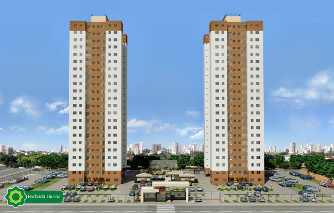 Imagem Apartamento com 2 Quartos à Venda, 54 m² em Parque Oeste Industrial - Goiânia Imagem Apartamento com 2 Quartos à Venda, 54 m² em Parque Oeste Industrial - Goiânia