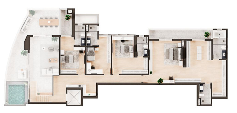 Imagem Imóvel com 4 Quartos à Venda, 500 m² em Ponta Da Praia - Santos Imagem Imóvel com 4 Quartos à Venda, 500 m² em Ponta Da Praia - Santos