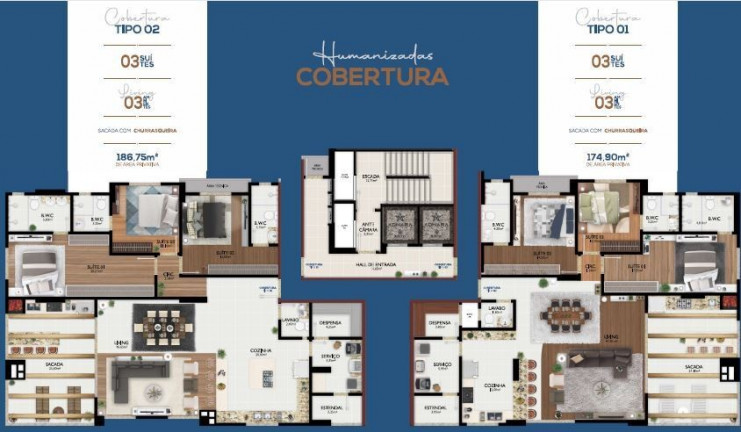 Imagem Imóvel com 3 Quartos à Venda, 186 m² em Meia Praia - Itapema Imagem Imóvel com 3 Quartos à Venda, 186 m² em Meia Praia - Itapema