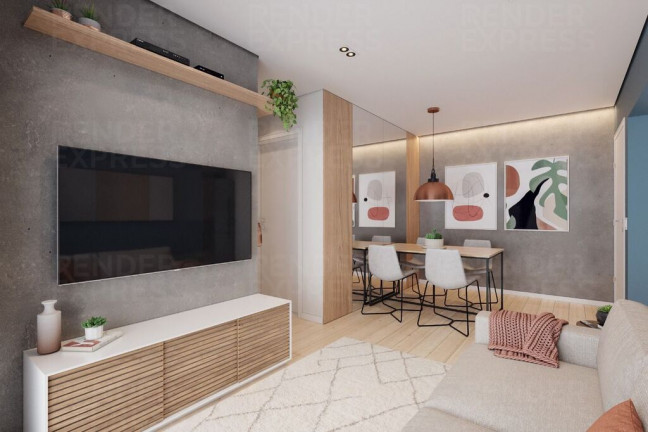 Imagem Apartamento com 2 Quartos à Venda, 51 m² em Xaxim - Curitiba Imagem Apartamento com 2 Quartos à Venda, 51 m² em Xaxim - Curitiba