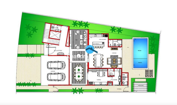 Imagem Casa de Condomínio com 4 Quartos à Venda, 360 m² em Alphaville Nova Esplanada 3 - Votorantim