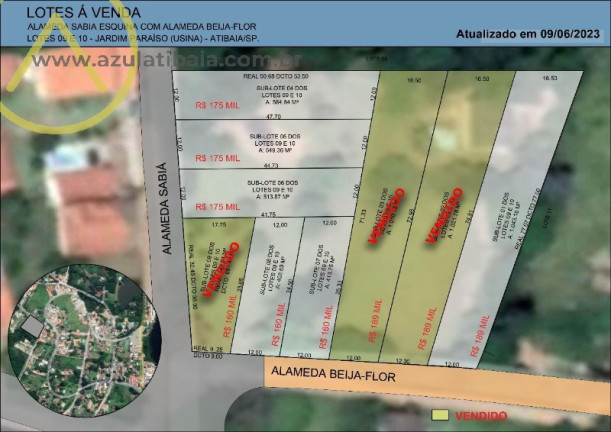 Imagem Terreno à Venda, 413 m² em Usina - Atibaia Imagem Terreno à Venda, 413 m² em Usina - Atibaia