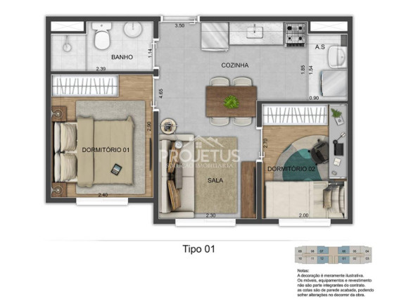 Imagem Apartamento com 1 Quarto à Venda, 33 m² em Usina Piratininga - São Paulo Imagem Apartamento com 1 Quarto à Venda, 33 m² em Usina Piratininga - São Paulo