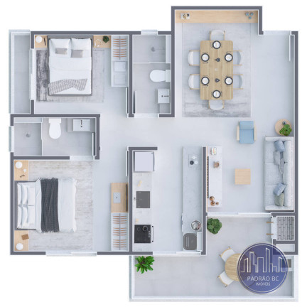 Imagem Apartamento com 3 Quartos à Venda, 95 m² em Itapoá Imagem Apartamento com 3 Quartos à Venda, 95 m² em Itapoá