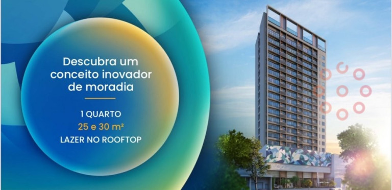 Imagem Apartamento com 1 Quarto à Venda, 25 m² em Centro - Belo Horizonte