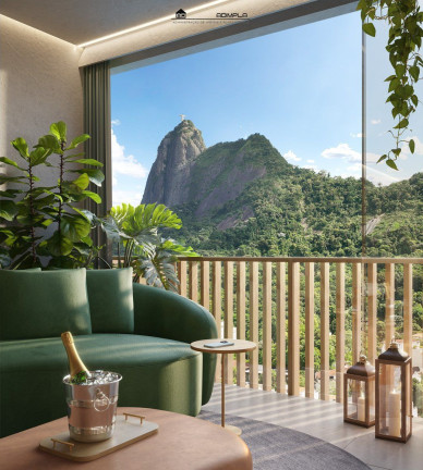 Imagem Imóvel com 1 Quarto à Venda, 47 m² em Humaitá - Rio De Janeiro