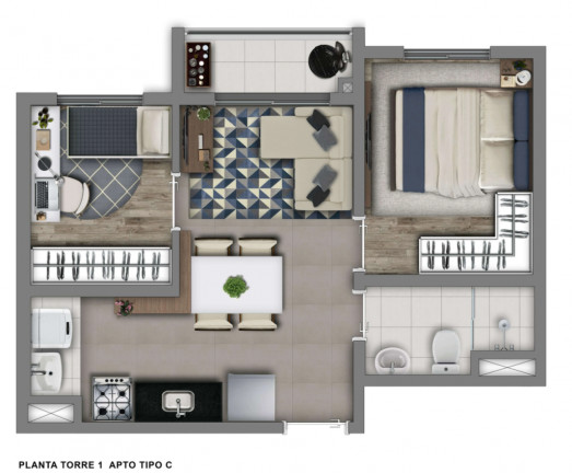 Imagem Apartamento com 2 Quartos à Venda, 34 m² em Vila Guilherme - São Paulo Imagem Apartamento com 2 Quartos à Venda, 34 m² em Vila Guilherme - São Paulo