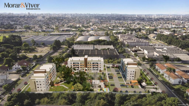 Imagem Apartamento com 2 Quartos à Venda, 53 m² em Hauer - Curitiba Imagem Apartamento com 2 Quartos à Venda, 53 m² em Hauer - Curitiba
