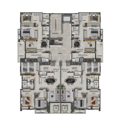 Imagem Apartamento com 2 Quartos à Venda, 63 m² em Poço - Cabedelo Imagem Apartamento com 2 Quartos à Venda, 63 m² em Poço - Cabedelo
