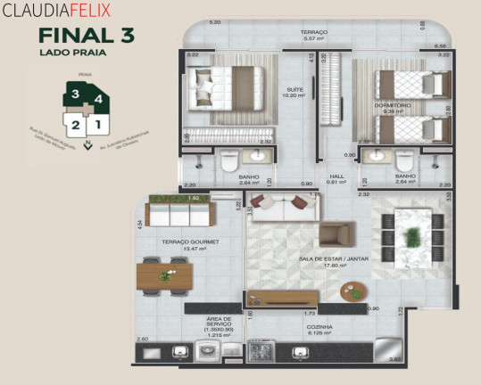 Imagem Imóvel com 2 Quartos à Venda, 72 m² em Caiçara - Praia Grande Imagem Imóvel com 2 Quartos à Venda, 72 m² em Caiçara - Praia Grande