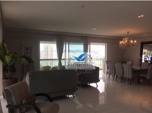Imagem Apartamento com 4 Quartos à Venda ou Locação, 324 m² em Aparecida - Santos