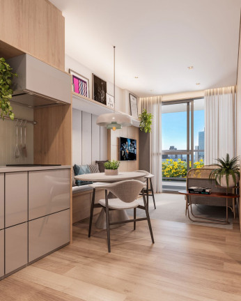 Imagem Apartamento com 1 Quarto à Venda, 42 m² em Alto Da Glória - Curitiba