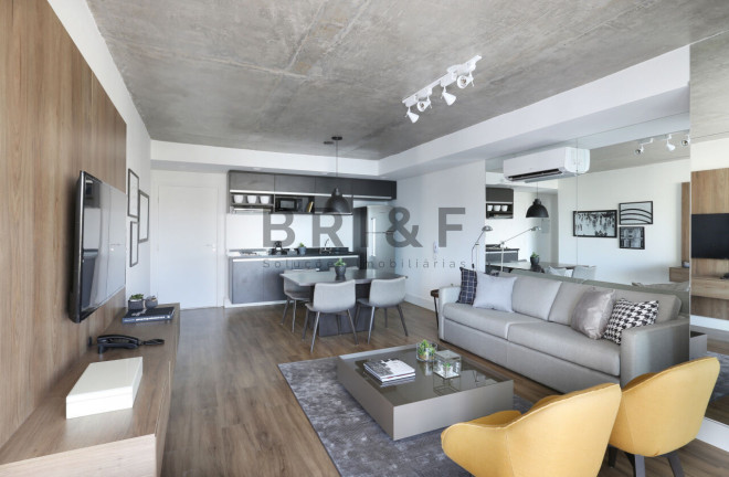 Imagem Apartamento com 1 Quarto à Venda, 70 m² em Brooklin - São Paulo Imagem Apartamento com 1 Quarto à Venda, 70 m² em Brooklin - São Paulo