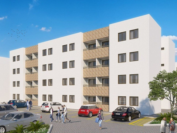 Apartamento com 2 Quartos à Venda, 53 m² em Bancários - João Pessoa