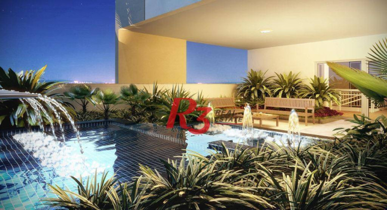 Imagem Apartamento com 2 Quartos à Venda, 71 m² em Vila Matias - Santos