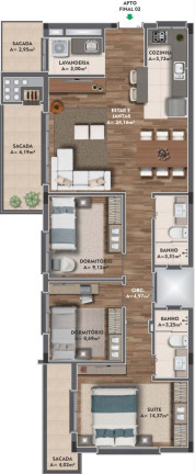 Imagem Apartamento com 3 Quartos à Venda, 292 m² em Cruzeiro - Caxias Do Sul Imagem Apartamento com 3 Quartos à Venda, 292 m² em Cruzeiro - Caxias Do Sul