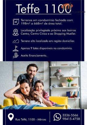 Imagem Terreno em Condomínio à Venda, 240 m² em Mercês - Curitiba