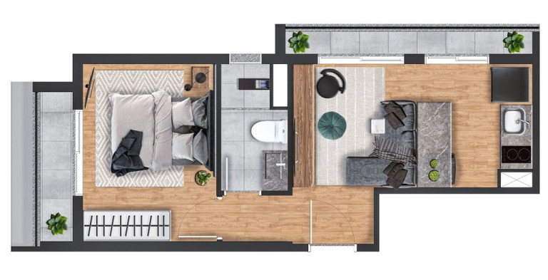 Imagem Imóvel com 1 Quarto à Venda, 33 m² em Jardim Paulista - São Paulo
