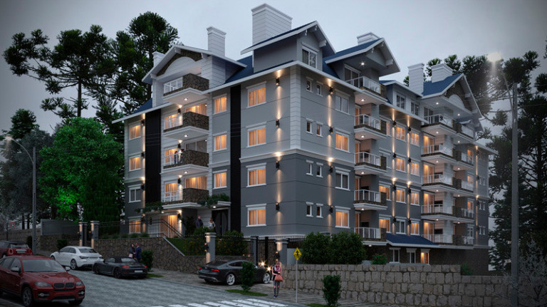 Apartamento com 3 Quartos à Venda, 99 m² em Centro  - Canela