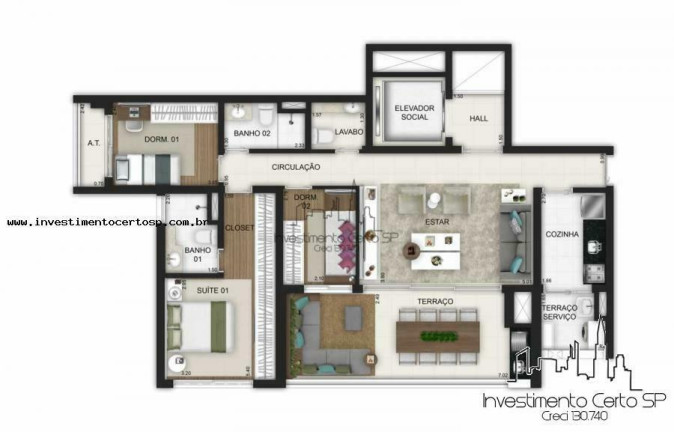 Imagem Apartamento com 3 Quartos à Venda, 110 m² em Vila Mariana - São Paulo Imagem Apartamento com 3 Quartos à Venda, 110 m² em Vila Mariana - São Paulo