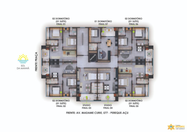 Imagem Apartamento com 2 Quartos à Venda, 57 m² em Perequê Açu - Ubatuba Imagem Apartamento com 2 Quartos à Venda, 57 m² em Perequê Açu - Ubatuba