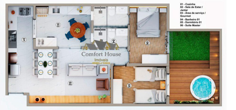 Imagem Cobertura com 2 Quartos à Venda, 103 m² em Santa Maria - Santo André Imagem Cobertura com 2 Quartos à Venda, 103 m² em Santa Maria - Santo André