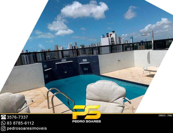 Imagem Cobertura com 5 Quartos à Venda, 450 m² em Manaíra - João Pessoa Imagem Cobertura com 5 Quartos à Venda, 450 m² em Manaíra - João Pessoa