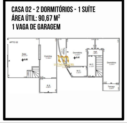 Imagem Sobrado com 2 Quartos à Venda, 58 m² em Sítio Do Campo - Praia Grande