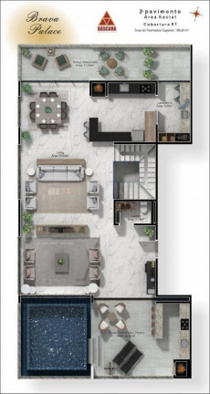 Imagem Imóvel com 3 Quartos à Venda, 172 m² em Praia Brava De Itajaí - Itajaí Imagem Imóvel com 3 Quartos à Venda, 172 m² em Praia Brava De Itajaí - Itajaí