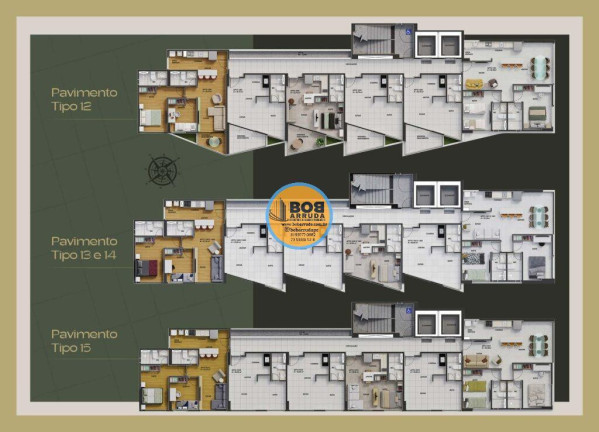 Imagem Apartamento com 1 Quarto à Venda, 25 m² em Espinheiro - Recife