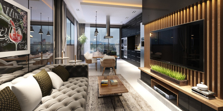 Imagem Apartamento com 2 Quartos à Venda, 17.412 m² em Praia Brava De Itajaí - Itajaí