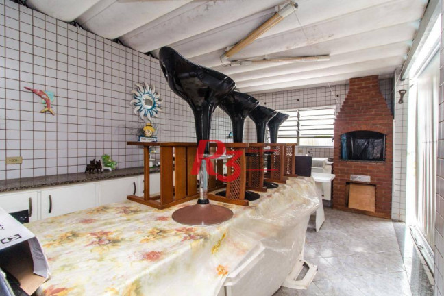 Imagem Casa com 4 Quartos à Venda, 254 m² em Marapé - Santos Imagem Casa com 4 Quartos à Venda, 254 m² em Marapé - Santos