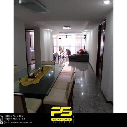 Imagem Apartamento com 4 Quartos à Venda, 182 m² em Tambaú - João Pessoa Imagem Apartamento com 4 Quartos à Venda, 182 m² em Tambaú - João Pessoa
