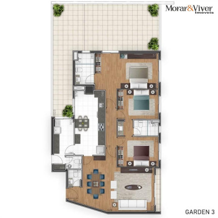 Imagem Apartamento com 3 Quartos à Venda, 146 m² em Juvevê - Curitiba Imagem Apartamento com 3 Quartos à Venda, 146 m² em Juvevê - Curitiba