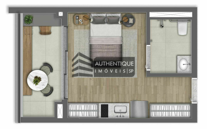 Imagem Apartamento com 1 Quarto à Venda, 34 m² em Alto Da Boa Vista - São Paulo Imagem Apartamento com 1 Quarto à Venda, 34 m² em Alto Da Boa Vista - São Paulo