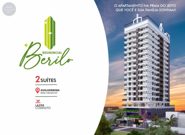 Imagem Apartamento com 2 Quartos à Venda, 90 m² em Guilhermina - Praia Grande