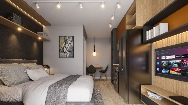 Imagem Imóvel com 1 Quarto à Venda, 28 m² em Vila Gomes - São Paulo Imagem Imóvel com 1 Quarto à Venda, 28 m² em Vila Gomes - São Paulo