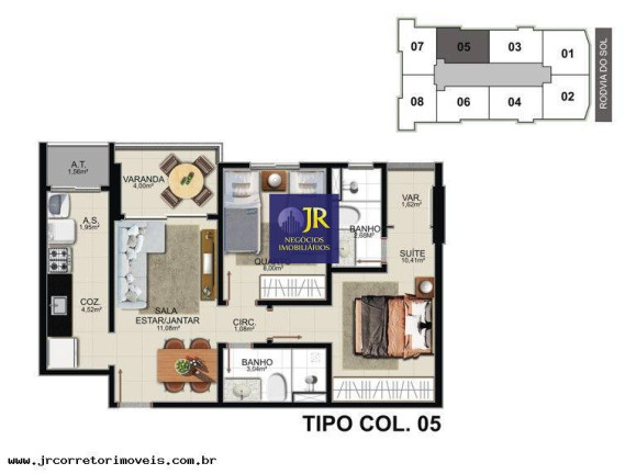 Imagem Imóvel com 2 Quartos à Venda, 63 m² em Praia De Itaparica - Vila Velha