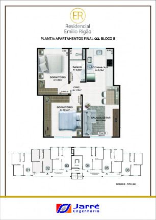 Imagem Apartamento com 2 Quartos à Venda, 49 m² em Petrópolis - Passo Fundo Imagem Apartamento com 2 Quartos à Venda, 49 m² em Petrópolis - Passo Fundo